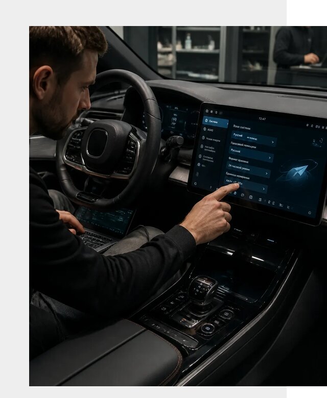 Русификация BYD HAN в Москве по цене от 20415 р. | ФастМобильМск