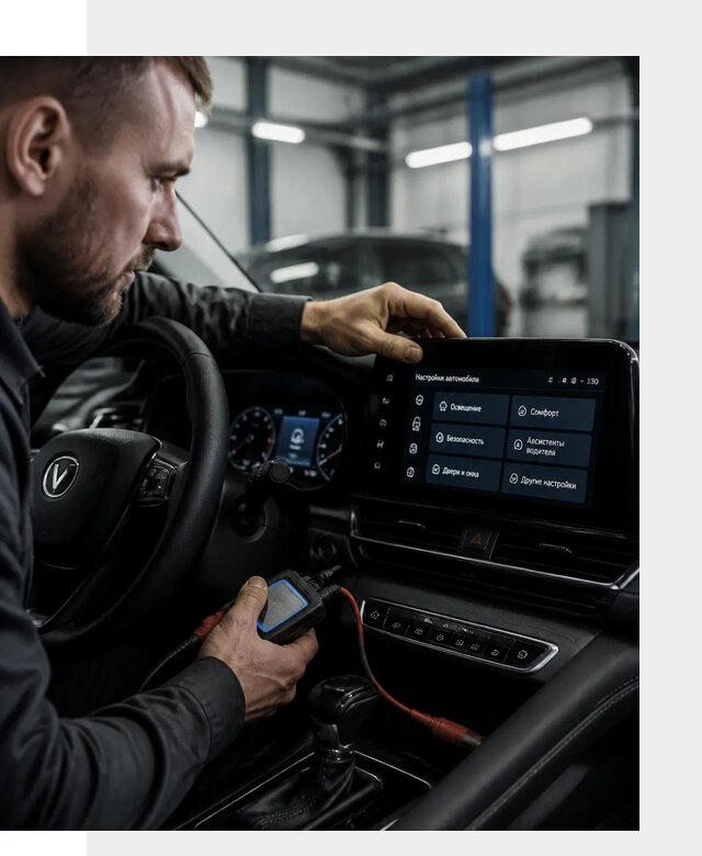 Русификация Changan CS55 и мультимедиа под ключ в Москве
