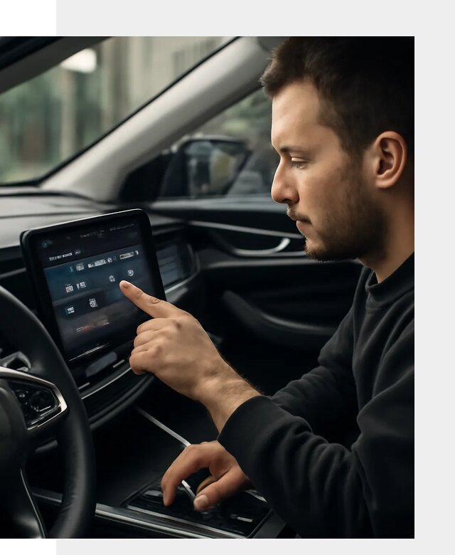 Русификация приборной панели Geely для автомобилей в Москве