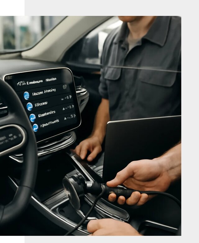 Установка приложений Geely для мультимедиа автомобиля в Москве