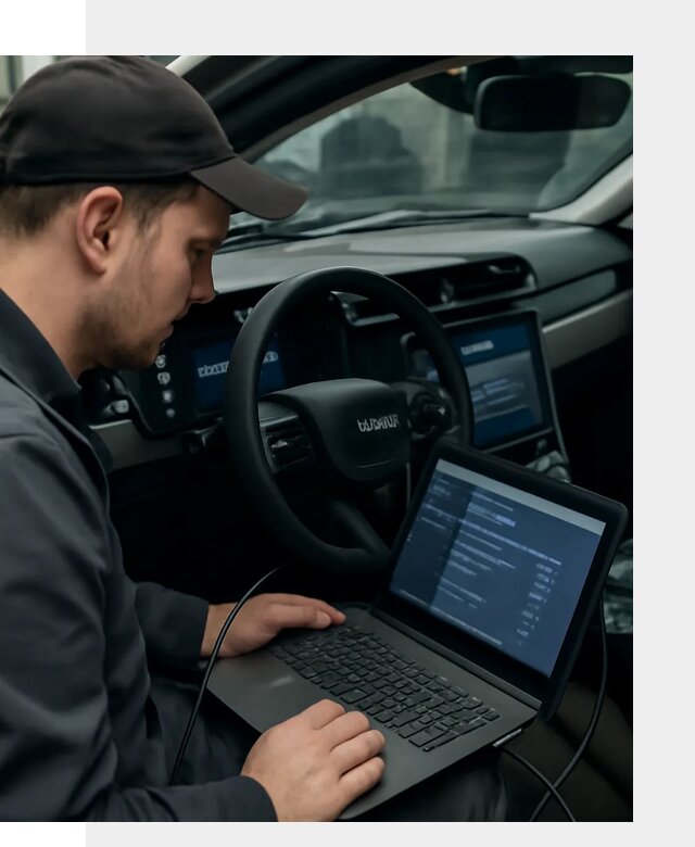 Профессиональная русификация автомобилей Lynk Co в Москве