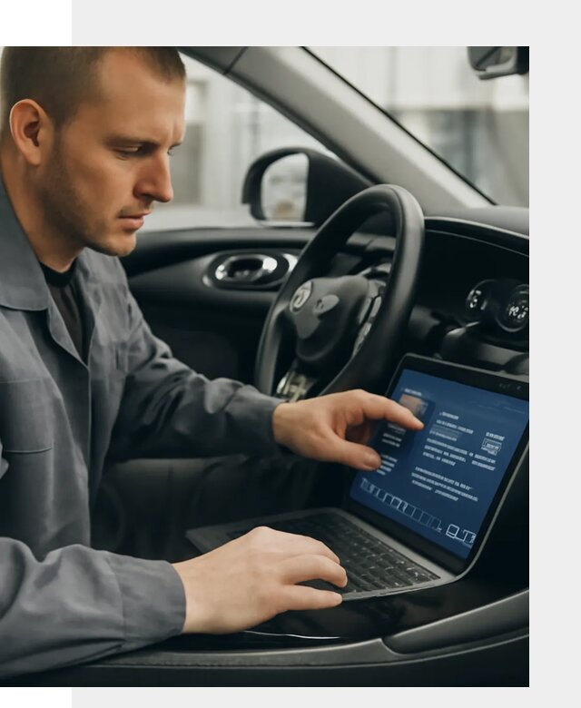 Русификация приборной панели автомобиля Lynk Co в Москве