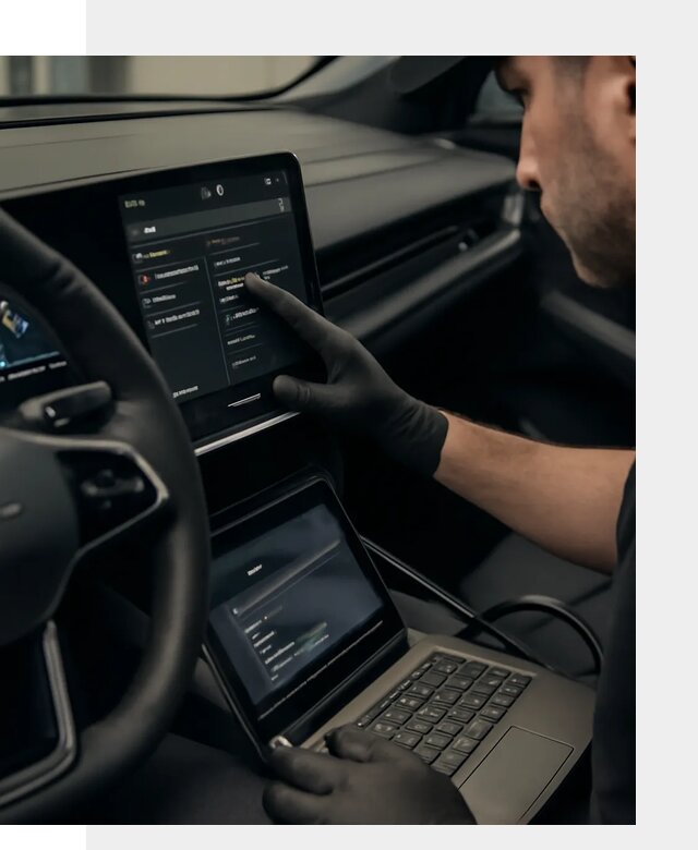 Русификация приборной панели Rising автомобиля в Москве