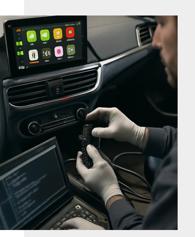 Активация Apple CarPlay в Москве для штатной мультимедиа