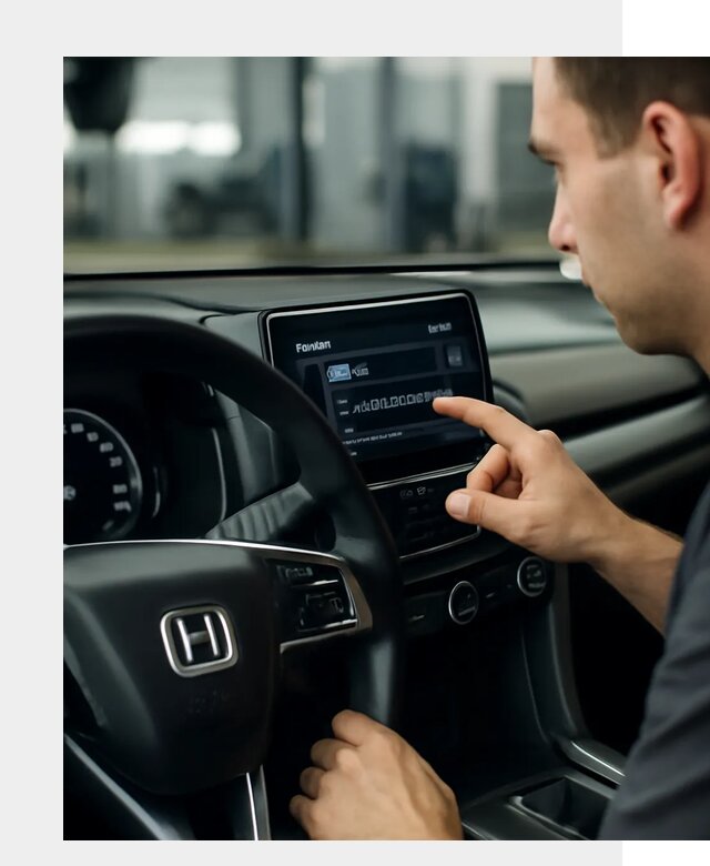 Русификация панели приборов Honda в Москве по цене 5130 ФастМобильМск