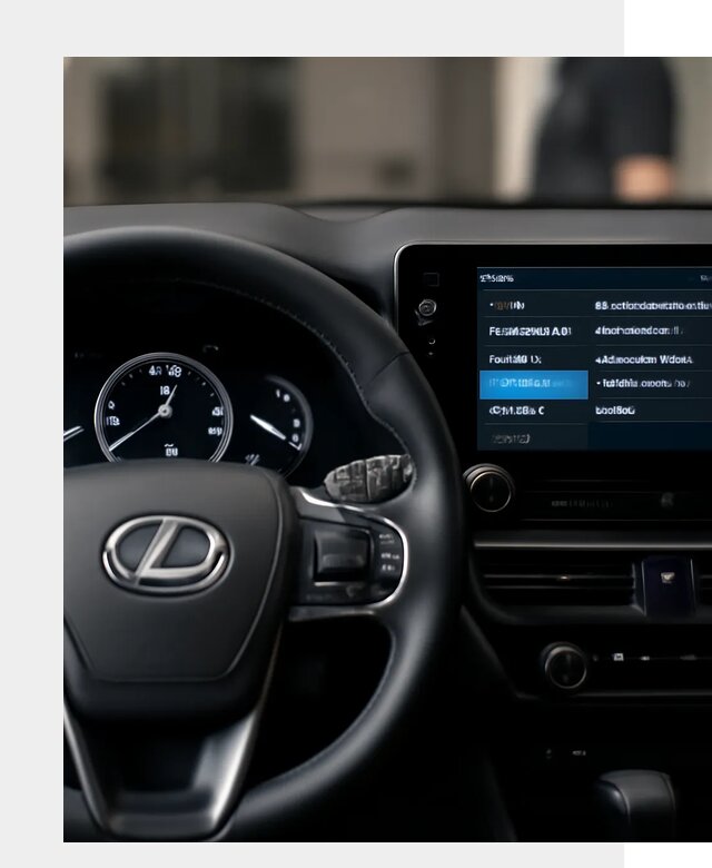 Русификация приборной панели Lexus в Москве по 5642 р. | ФастМобильМск