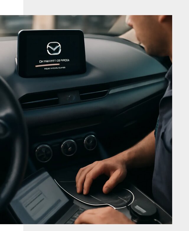 Установка приложений Mazda на мультимедийную систему в Москве