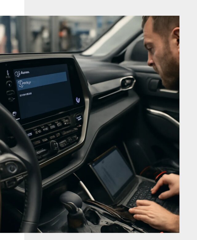 Русификация Toyota Highlander CHN для автомобилей в Москве